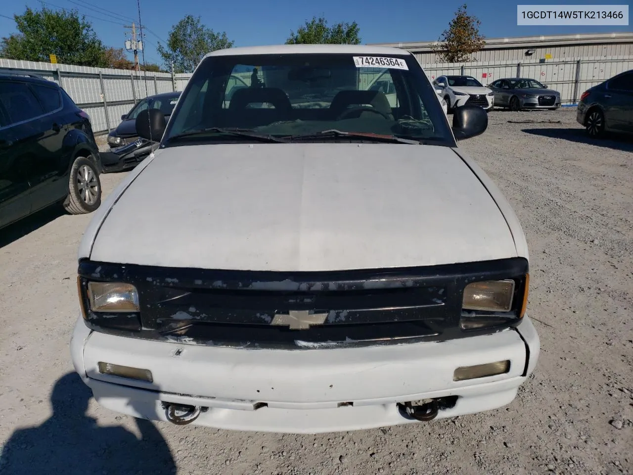 1996 Chevrolet S Truck S10 VIN: 1GCDT14W5TK213466 Lot: 74246364