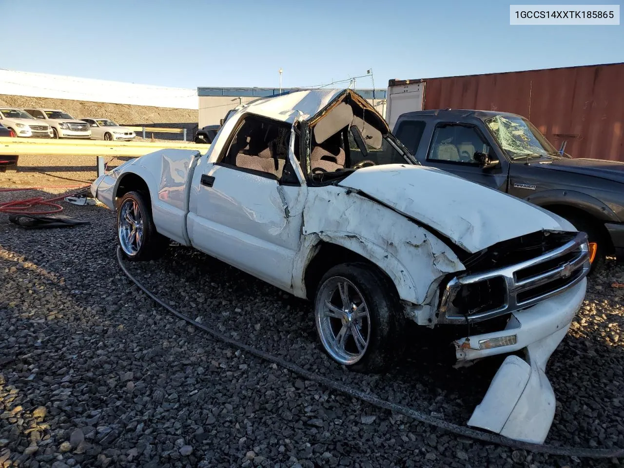 1996 Chevrolet S Truck S10 VIN: 1GCCS14XXTK185865 Lot: 78600074