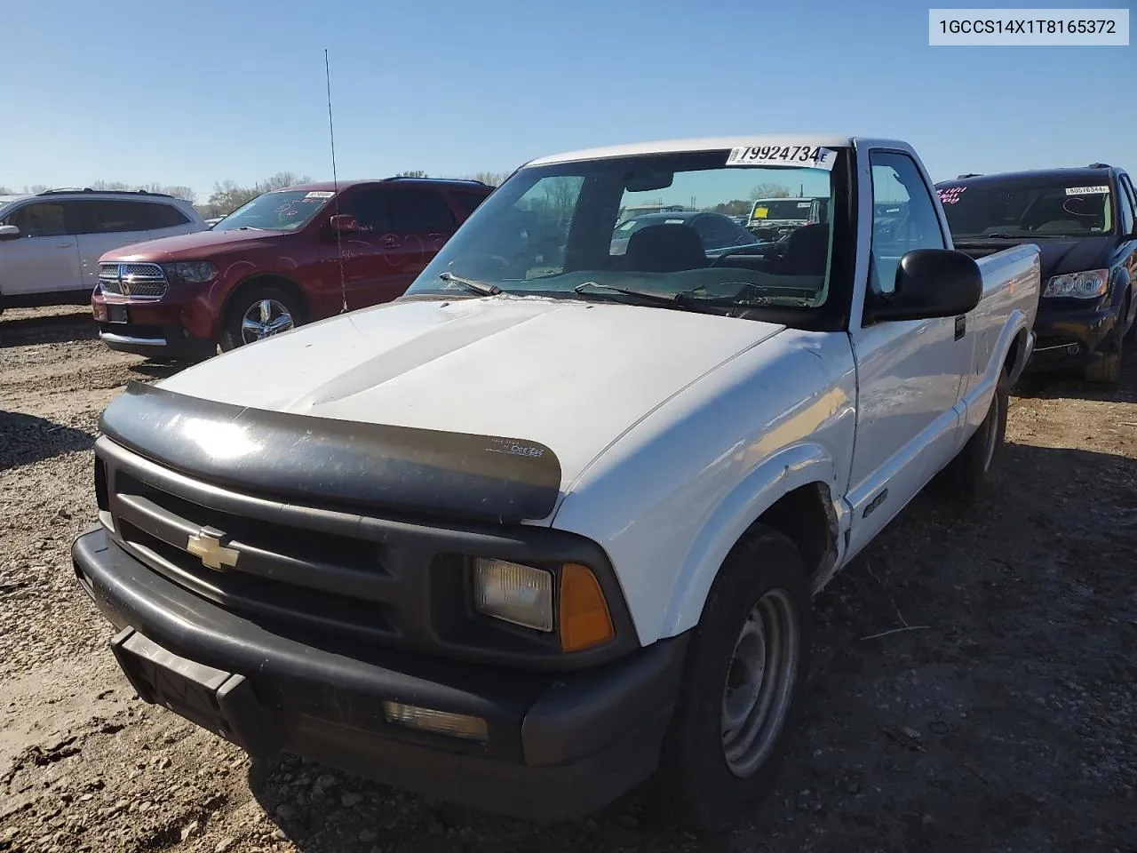 1996 Chevrolet S Truck S10 VIN: 1GCCS14X1T8165372 Lot: 79924734