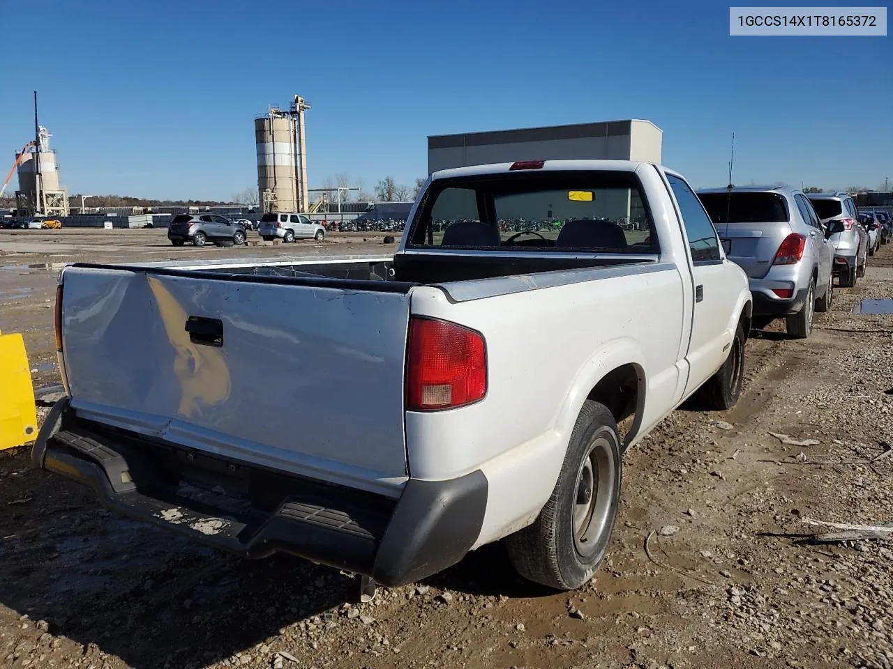 1996 Chevrolet S Truck S10 VIN: 1GCCS14X1T8165372 Lot: 79924734