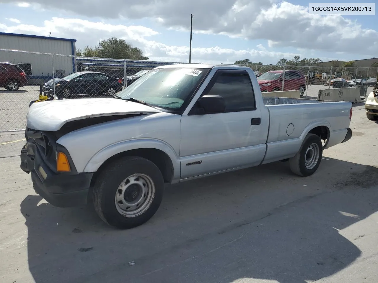 1997 Chevrolet S Truck S10 VIN: 1GCCS14X5VK200713 Lot: 79446444