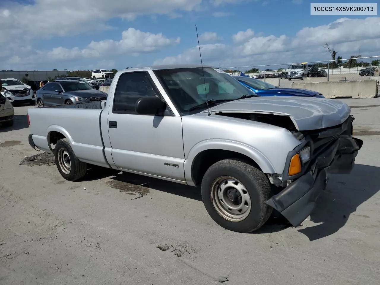 1997 Chevrolet S Truck S10 VIN: 1GCCS14X5VK200713 Lot: 79446444