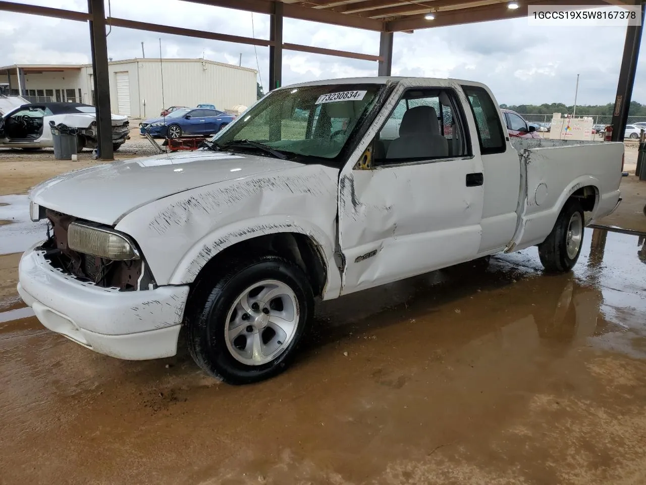 1998 Chevrolet S Truck S10 VIN: 1GCCS19X5W8167378 Lot: 73230834