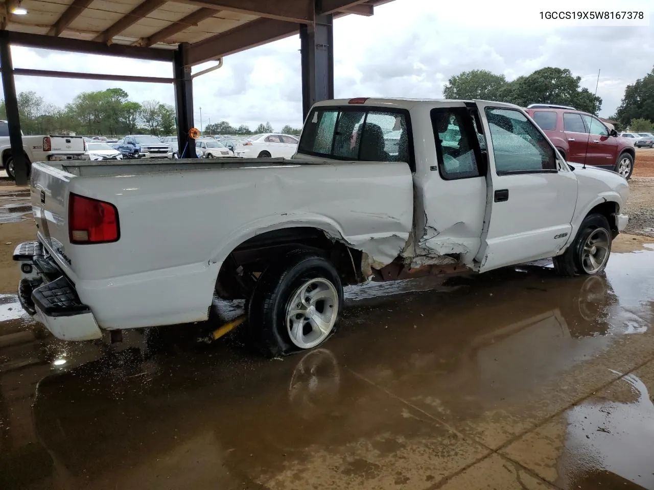 1998 Chevrolet S Truck S10 VIN: 1GCCS19X5W8167378 Lot: 73230834