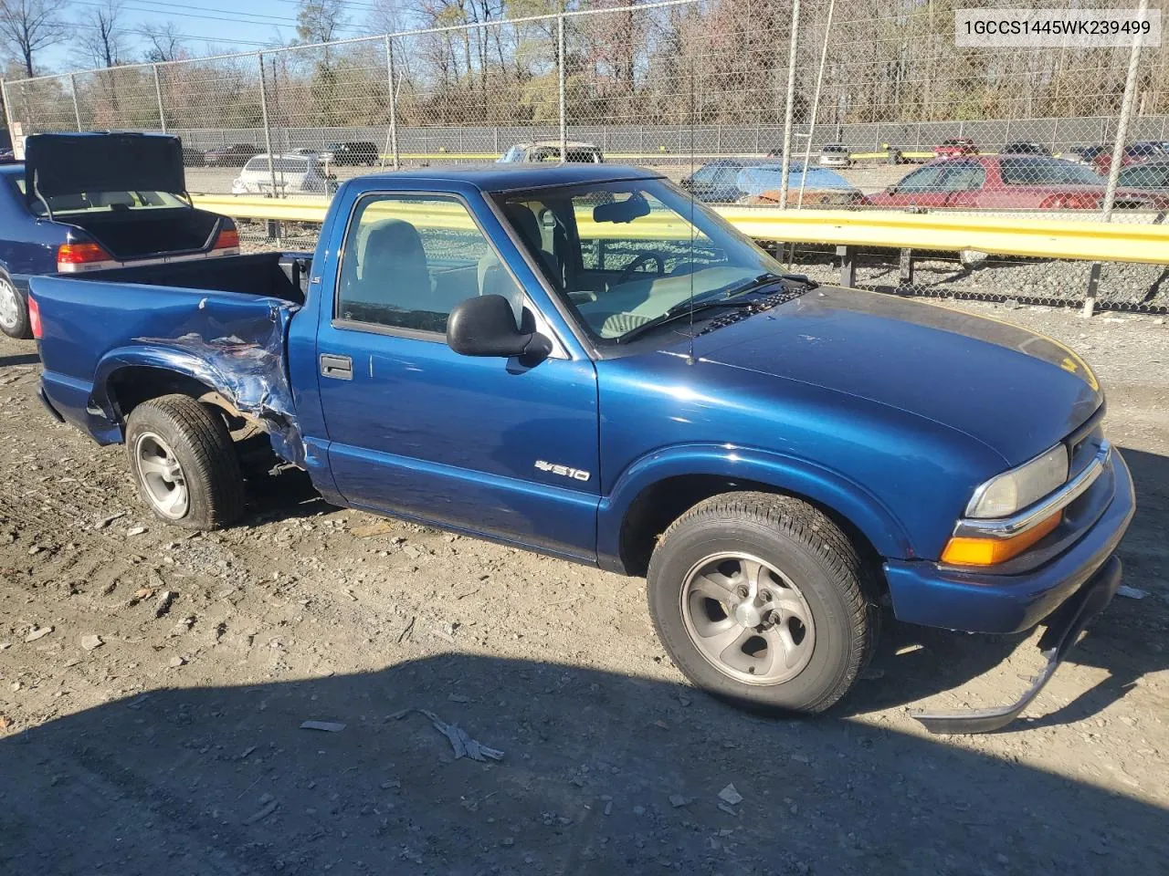 1GCCS1445WK239499 1998 Chevrolet S Truck S10