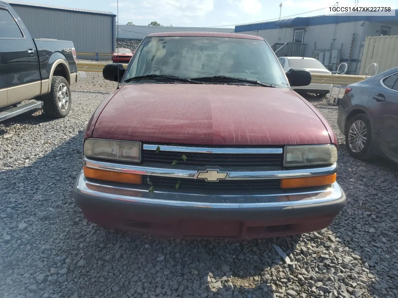 1999 Chevrolet S Truck S10 VIN: 1GCCS1447XK227758 Lot: 72877874