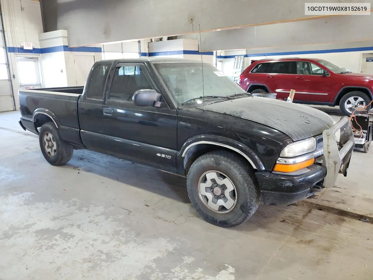 1999 Chevrolet S Truck S10 VIN: 1GCDT19W0X8152619 Lot: 76942014