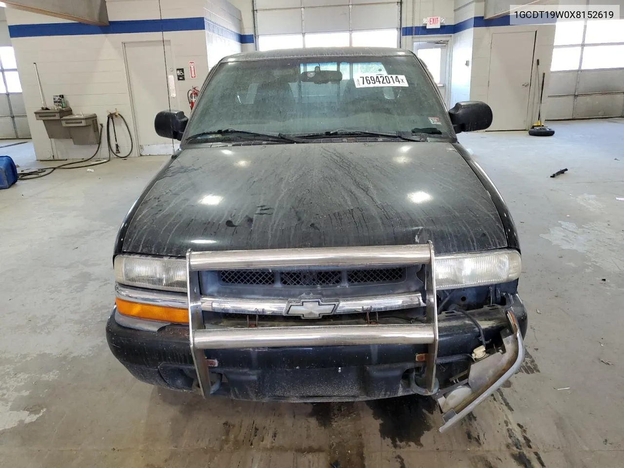 1999 Chevrolet S Truck S10 VIN: 1GCDT19W0X8152619 Lot: 76942014