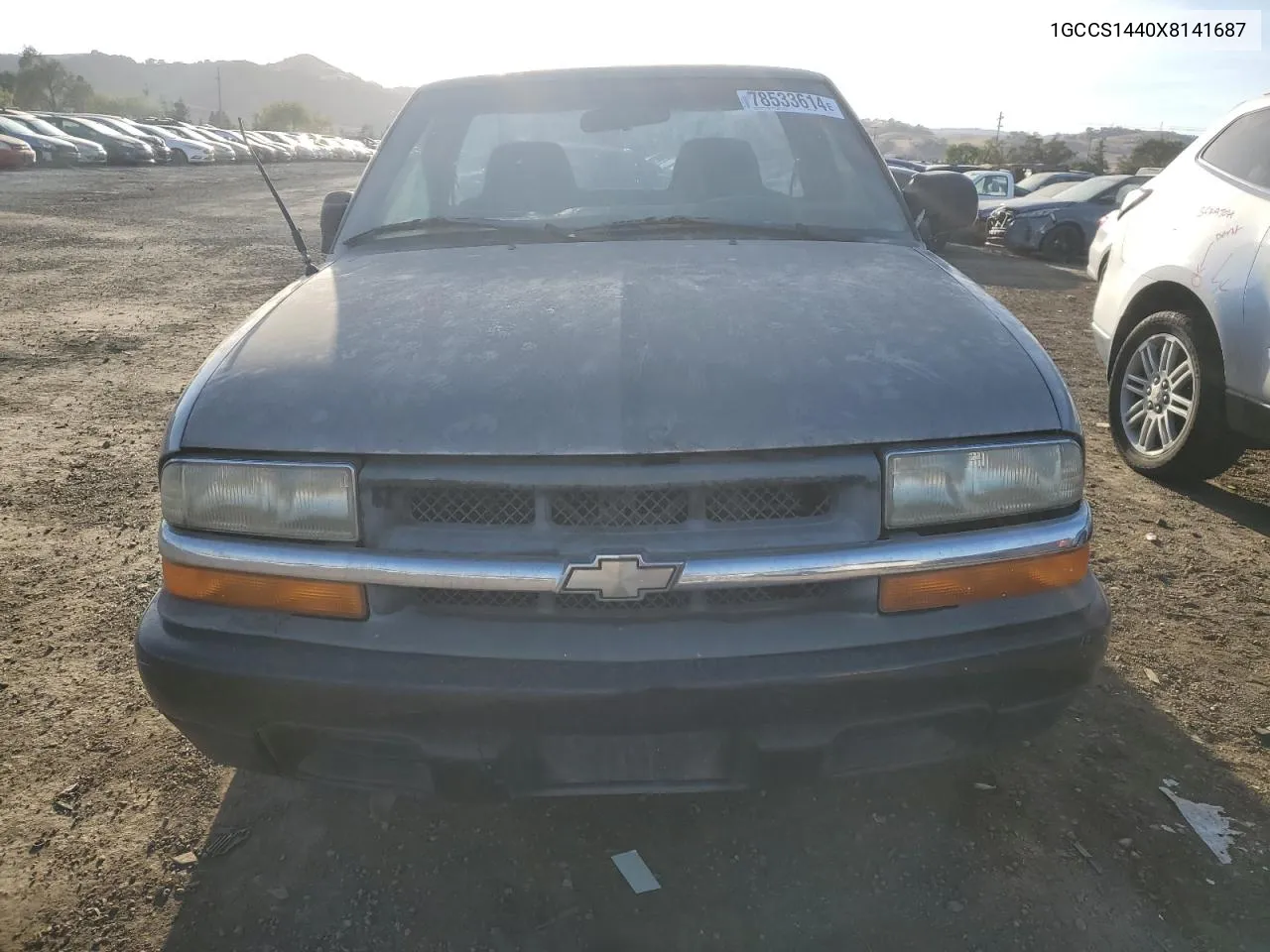 1999 Chevrolet S Truck S10 VIN: 1GCCS1440X8141687 Lot: 78533614