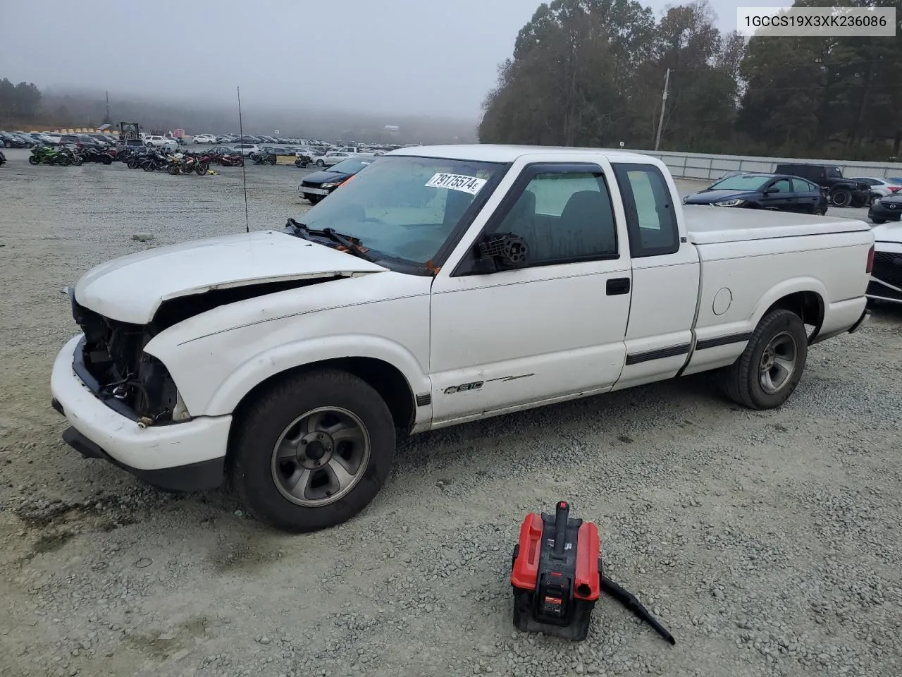 1999 Chevrolet S Truck S10 VIN: 1GCCS19X3XK236086 Lot: 79175574