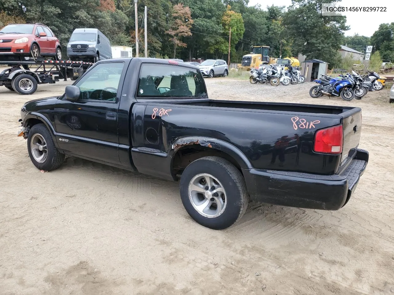 2000 Chevrolet S Truck S10 VIN: 1GCCS1456Y8299722 Lot: 72201594