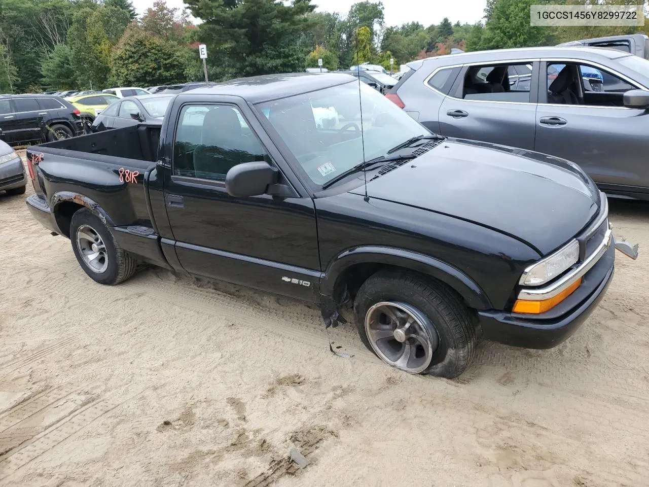 2000 Chevrolet S Truck S10 VIN: 1GCCS1456Y8299722 Lot: 72201594