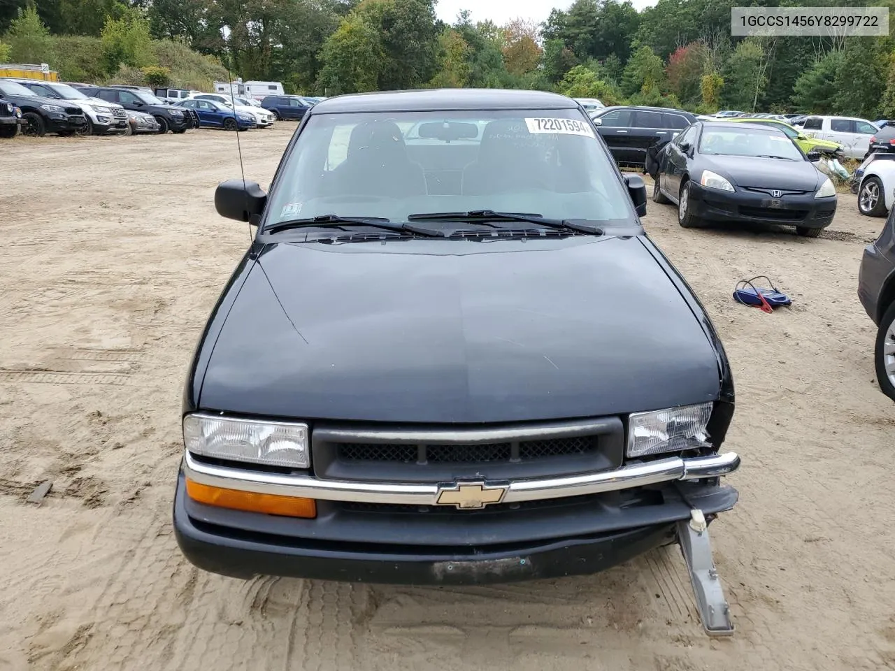 2000 Chevrolet S Truck S10 VIN: 1GCCS1456Y8299722 Lot: 72201594