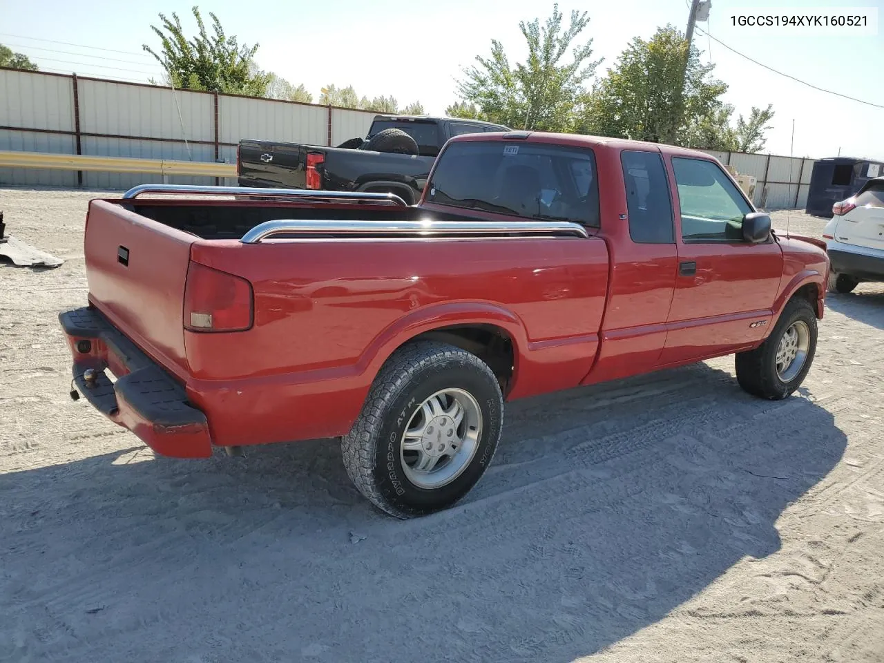 2000 Chevrolet S Truck S10 VIN: 1GCCS194XYK160521 Lot: 75925974