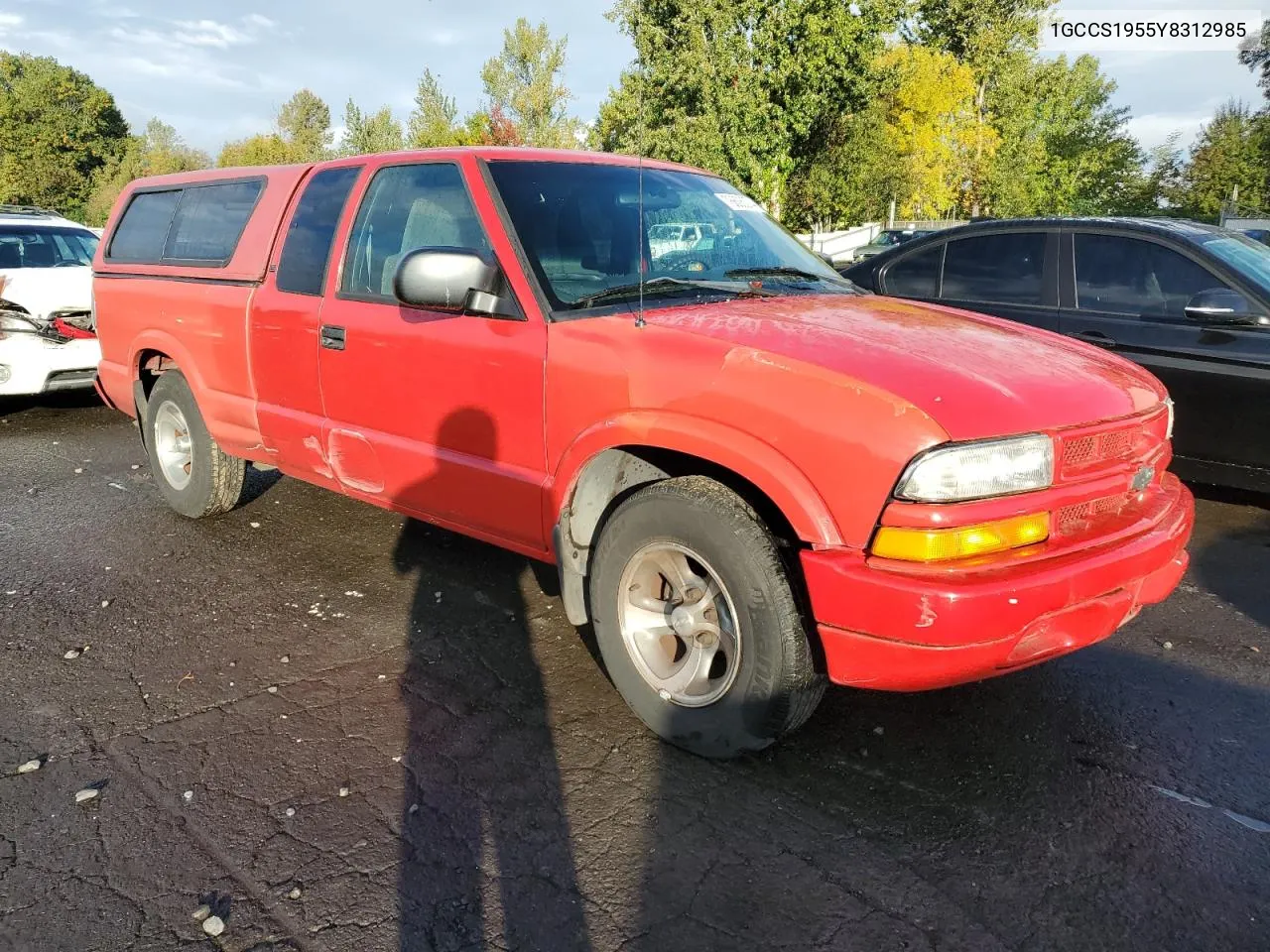 2000 Chevrolet S Truck S10 VIN: 1GCCS1955Y8312985 Lot: 76606074