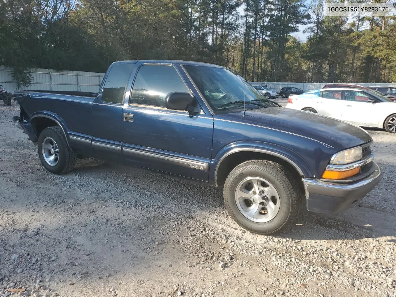 2000 Chevrolet S Truck S10 VIN: 1GCCS1951Y8283176 Lot: 79013834