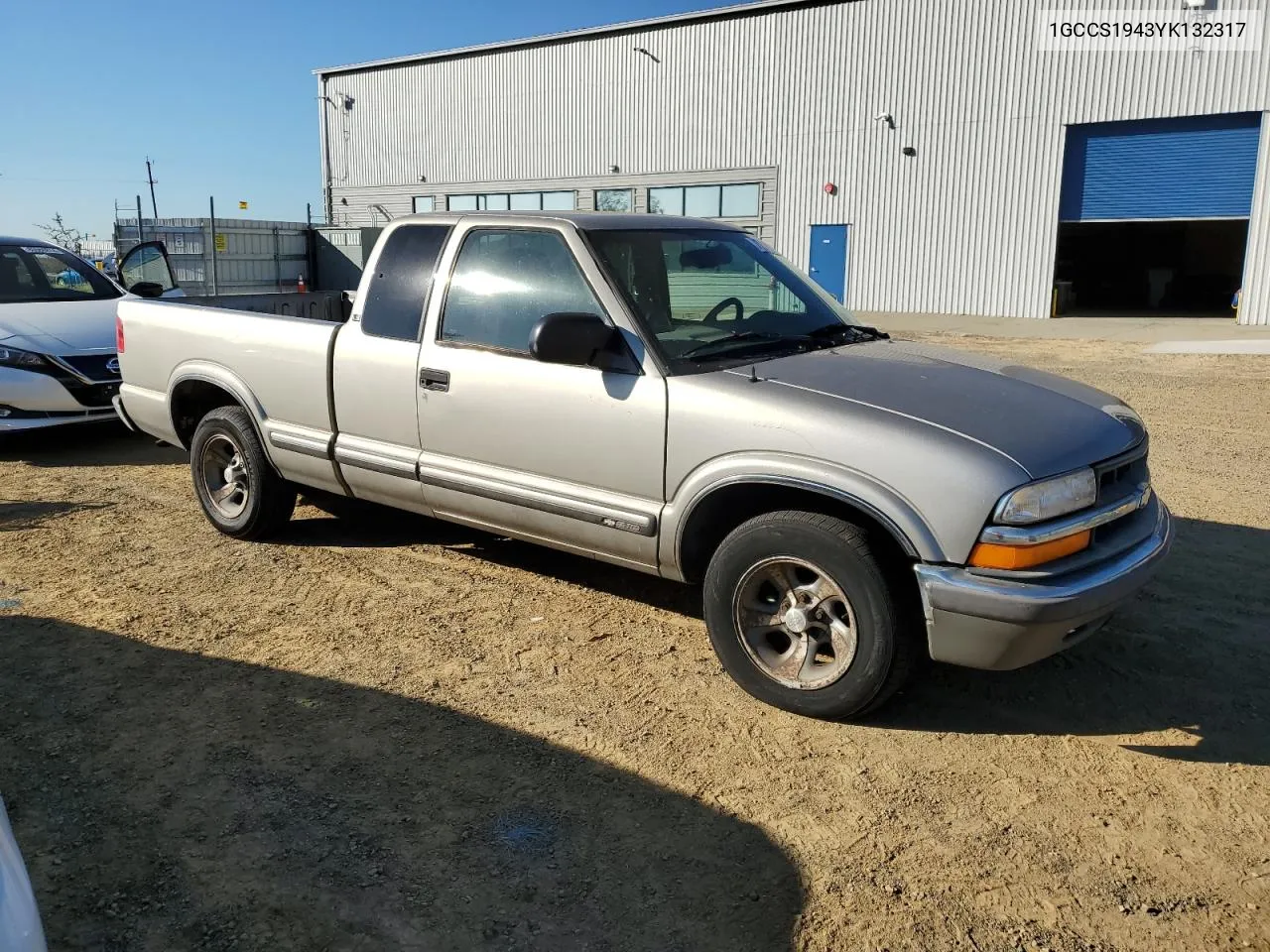 2000 Chevrolet S Truck S10 VIN: 1GCCS1943YK132317 Lot: 79939654