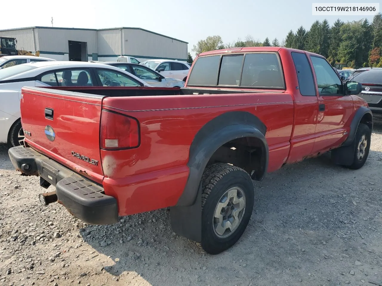 2001 Chevrolet S Truck S10 VIN: 1GCCT19W218146906 Lot: 70922194