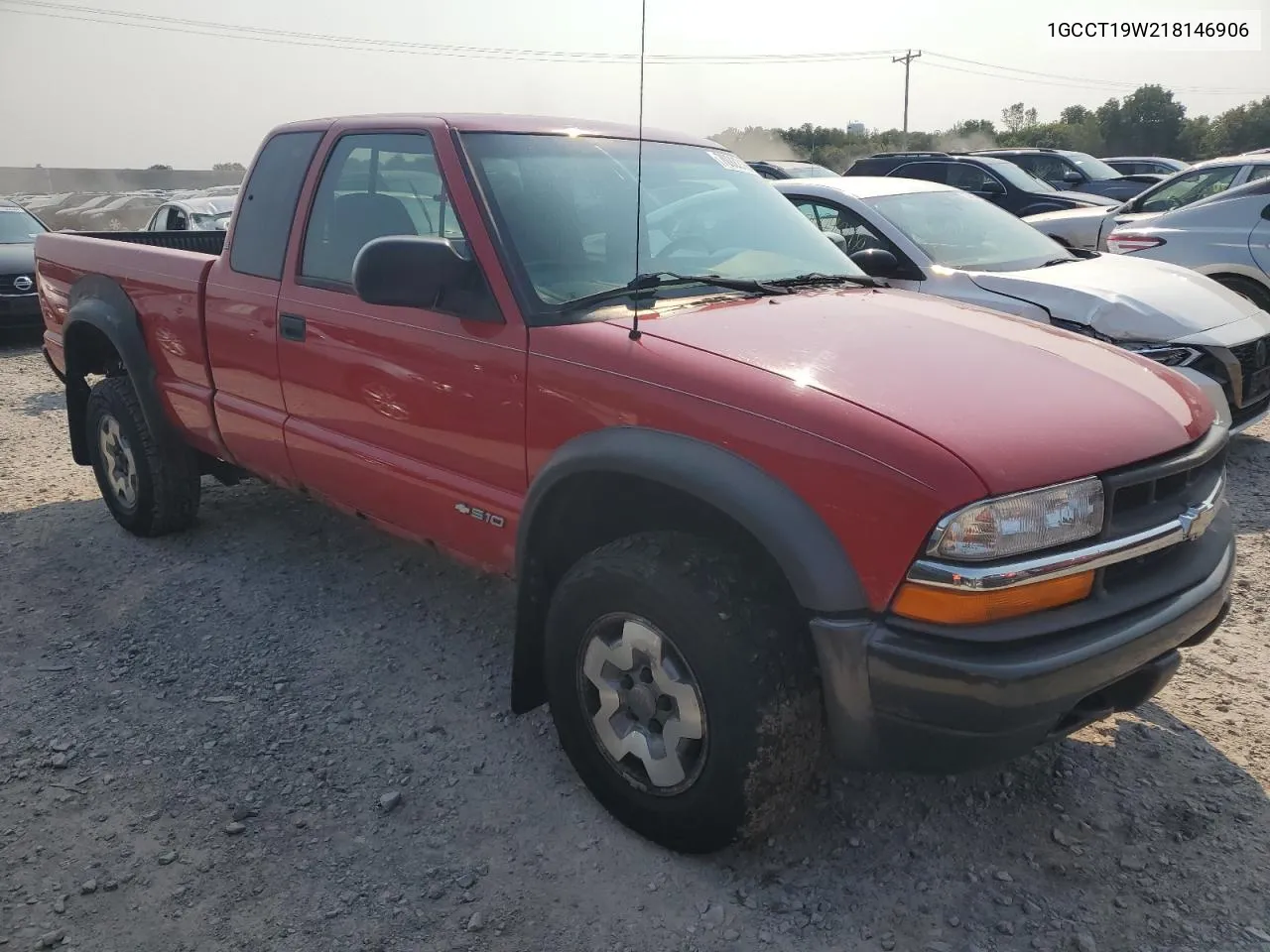 1GCCT19W218146906 2001 Chevrolet S Truck S10