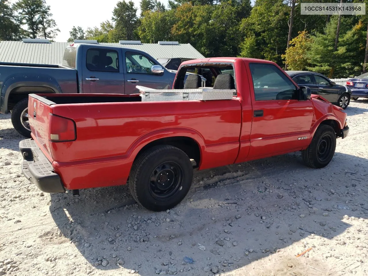 1GCCS14531K143968 2001 Chevrolet S Truck S10