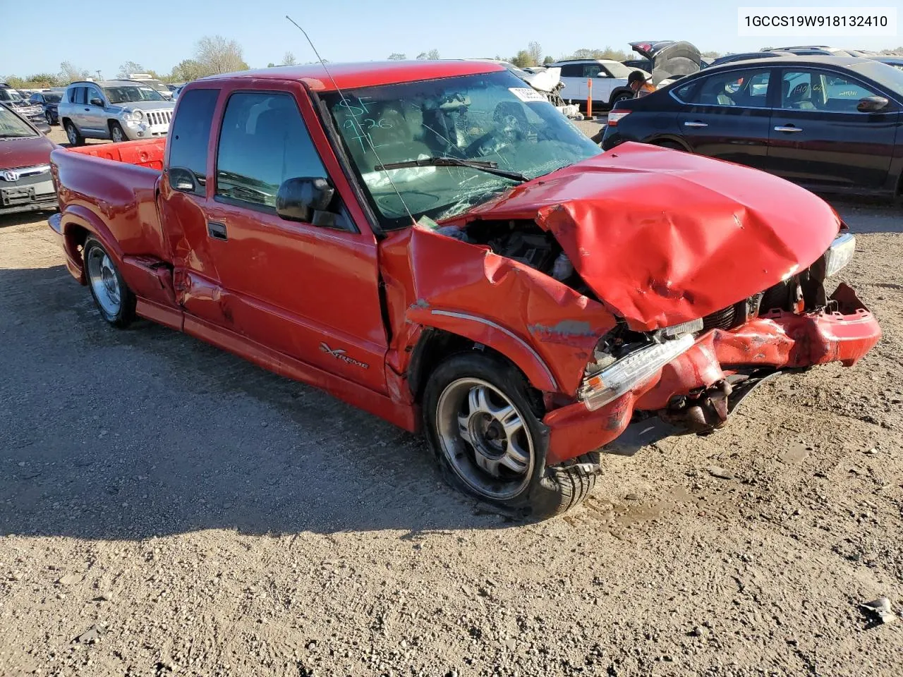 2001 Chevrolet S Truck S10 VIN: 1GCCS19W918132410 Lot: 73995524