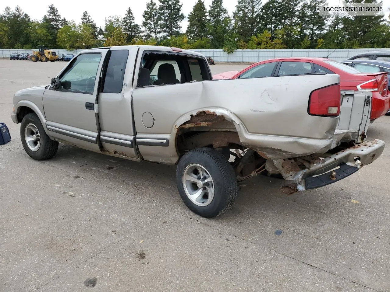 2001 Chevrolet S Truck S10 VIN: 1GCCS195318150036 Lot: 76132484