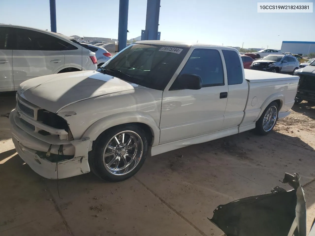 2001 Chevrolet S Truck S10 VIN: 1GCCS19W218243381 Lot: 79975744