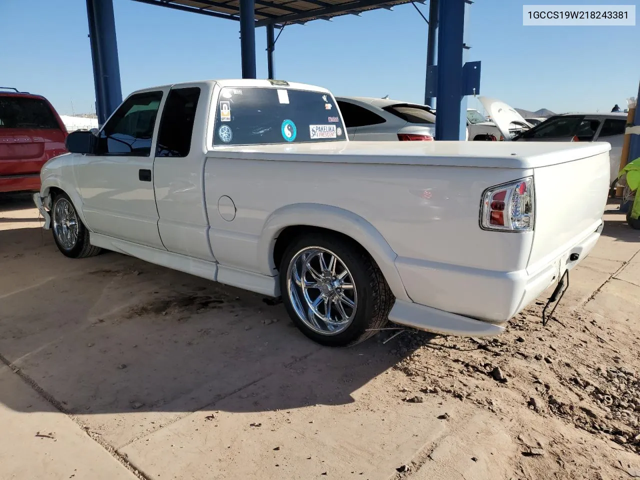 2001 Chevrolet S Truck S10 VIN: 1GCCS19W218243381 Lot: 79975744