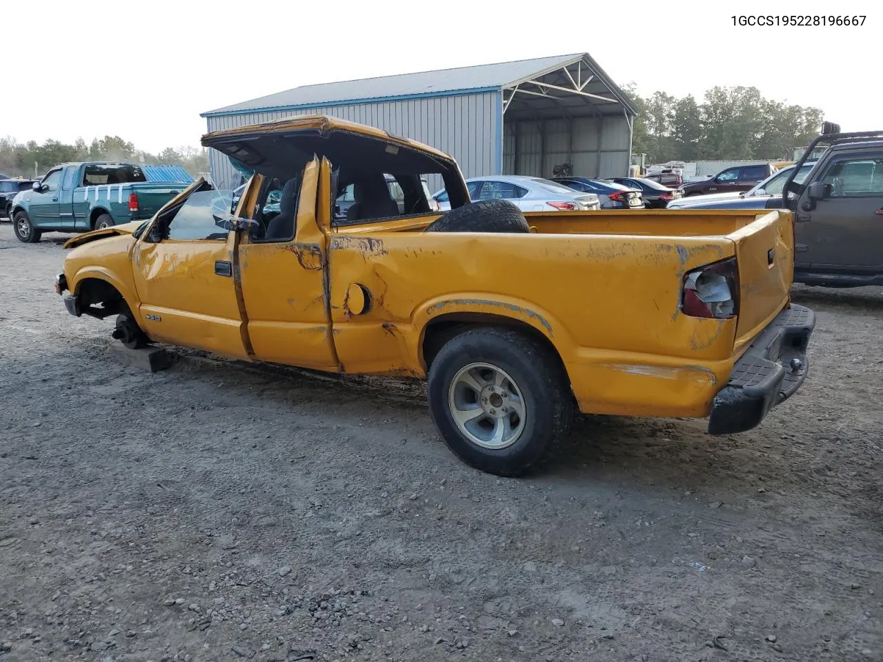 2002 Chevrolet S Truck S10 VIN: 1GCCS195228196667 Lot: 74998614