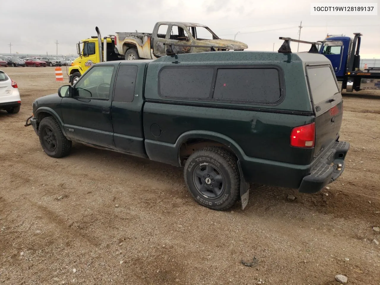 2002 Chevrolet S Truck S10 VIN: 1GCDT19W128189137 Lot: 78122874