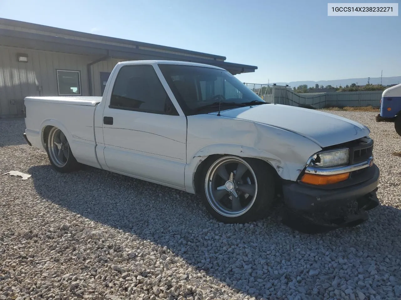 2003 Chevrolet S Truck S10 VIN: 1GCCS14X238232271 Lot: 70434504