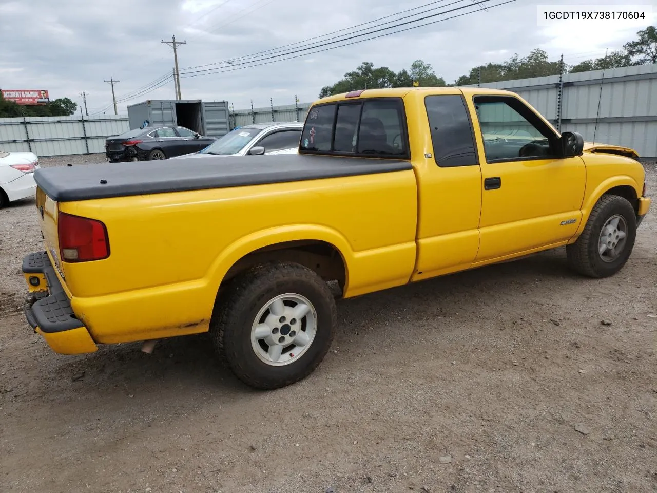 2003 Chevrolet S Truck S10 VIN: 1GCDT19X738170604 Lot: 71738764