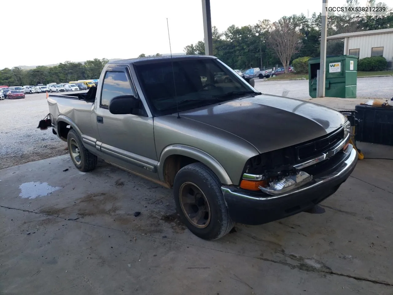 2003 Chevrolet S Truck S10 VIN: 1GCCS14X538212239 Lot: 73034054