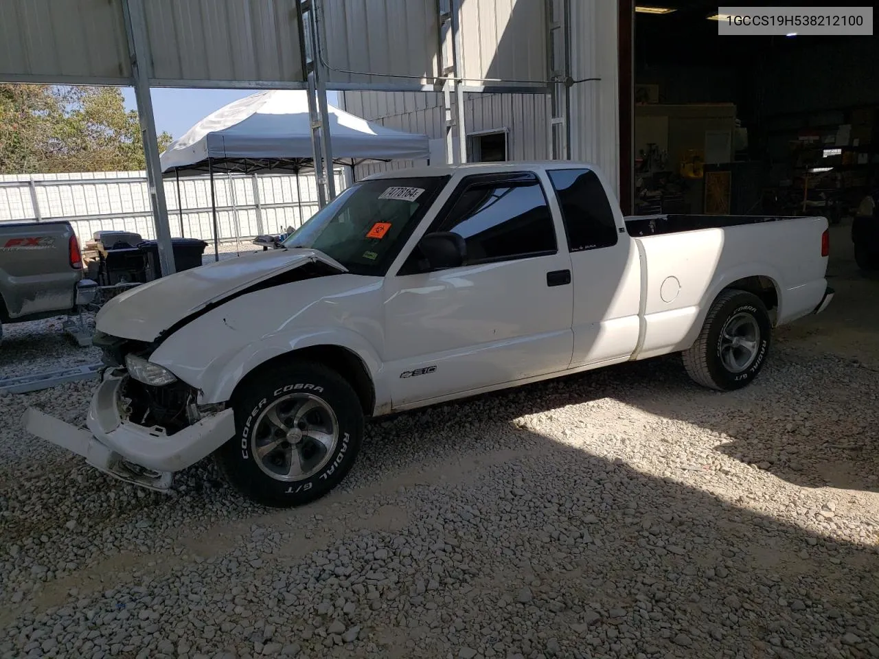 2003 Chevrolet S Truck S10 VIN: 1GCCS19H538212100 Lot: 74778164