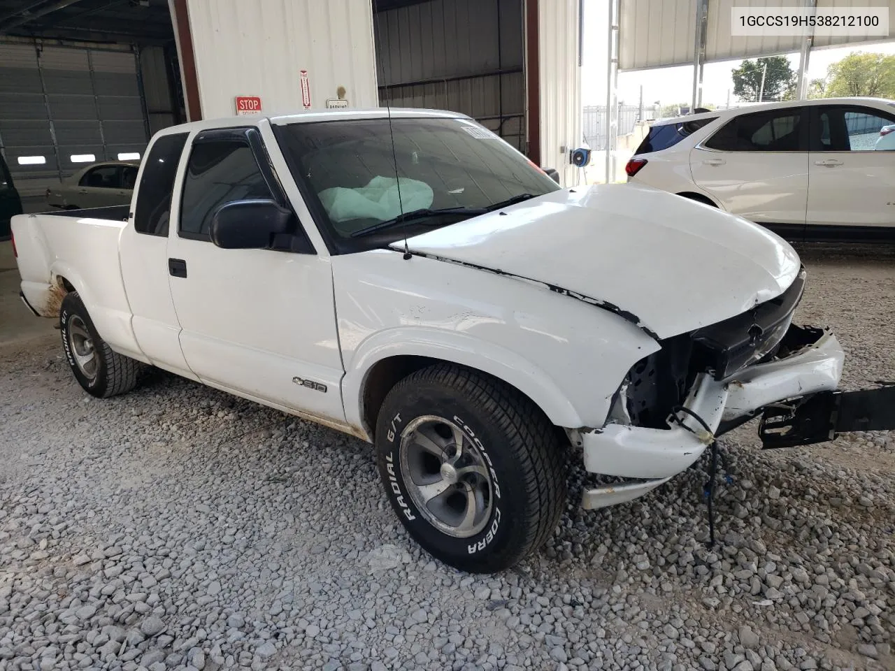 2003 Chevrolet S Truck S10 VIN: 1GCCS19H538212100 Lot: 74778164