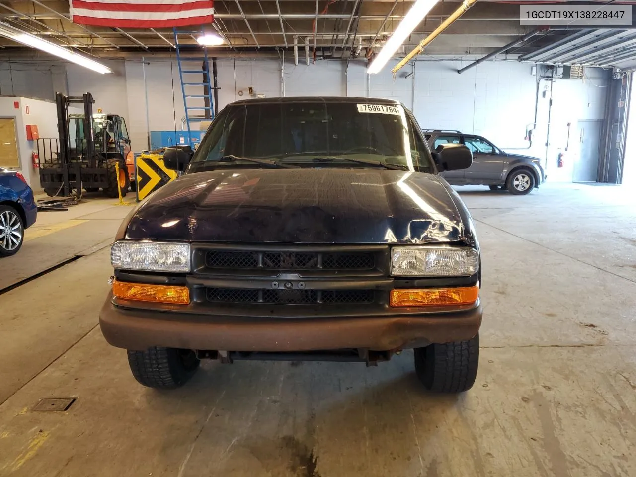 2003 Chevrolet S Truck S10 VIN: 1GCDT19X138228447 Lot: 75961764