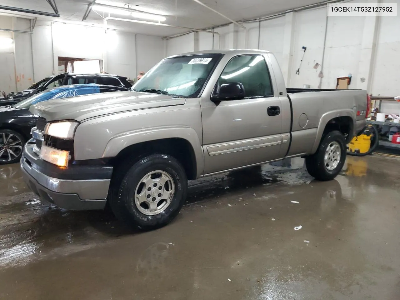 2003 Chevrolet Silverado K1500 VIN: 1GCEK14T53Z127952 Lot: 78029914