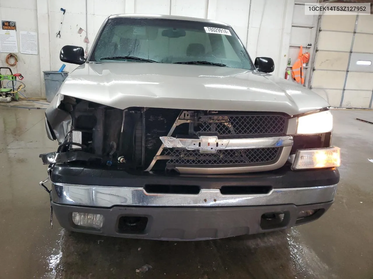 2003 Chevrolet Silverado K1500 VIN: 1GCEK14T53Z127952 Lot: 78029914