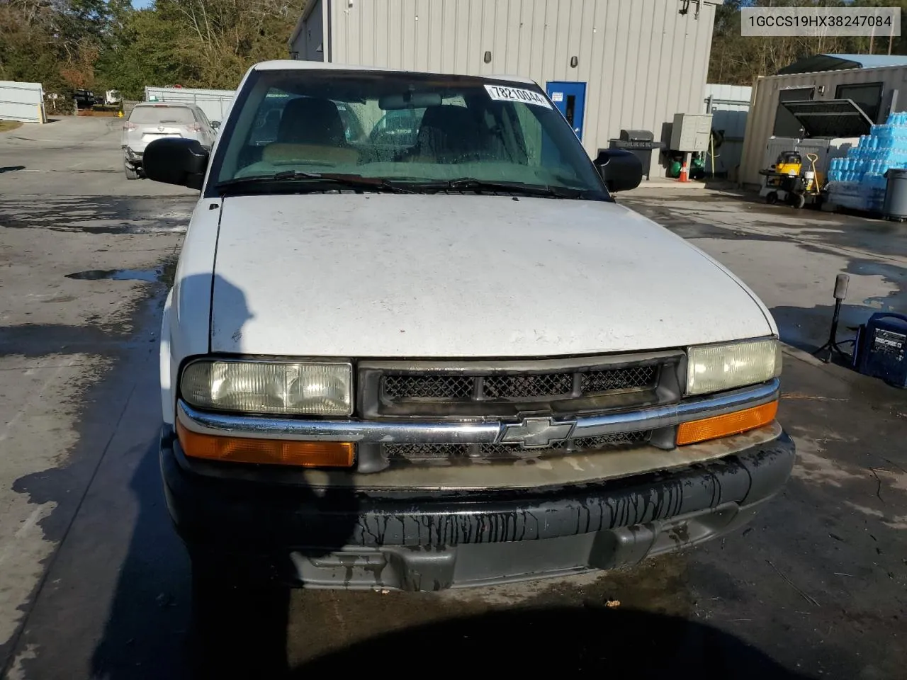 2003 Chevrolet S Truck S10 VIN: 1GCCS19HX38247084 Lot: 78210044