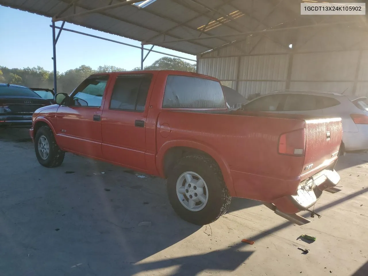 2004 Chevrolet S Truck S10 VIN: 1GCDT13X24K105902 Lot: 74472704