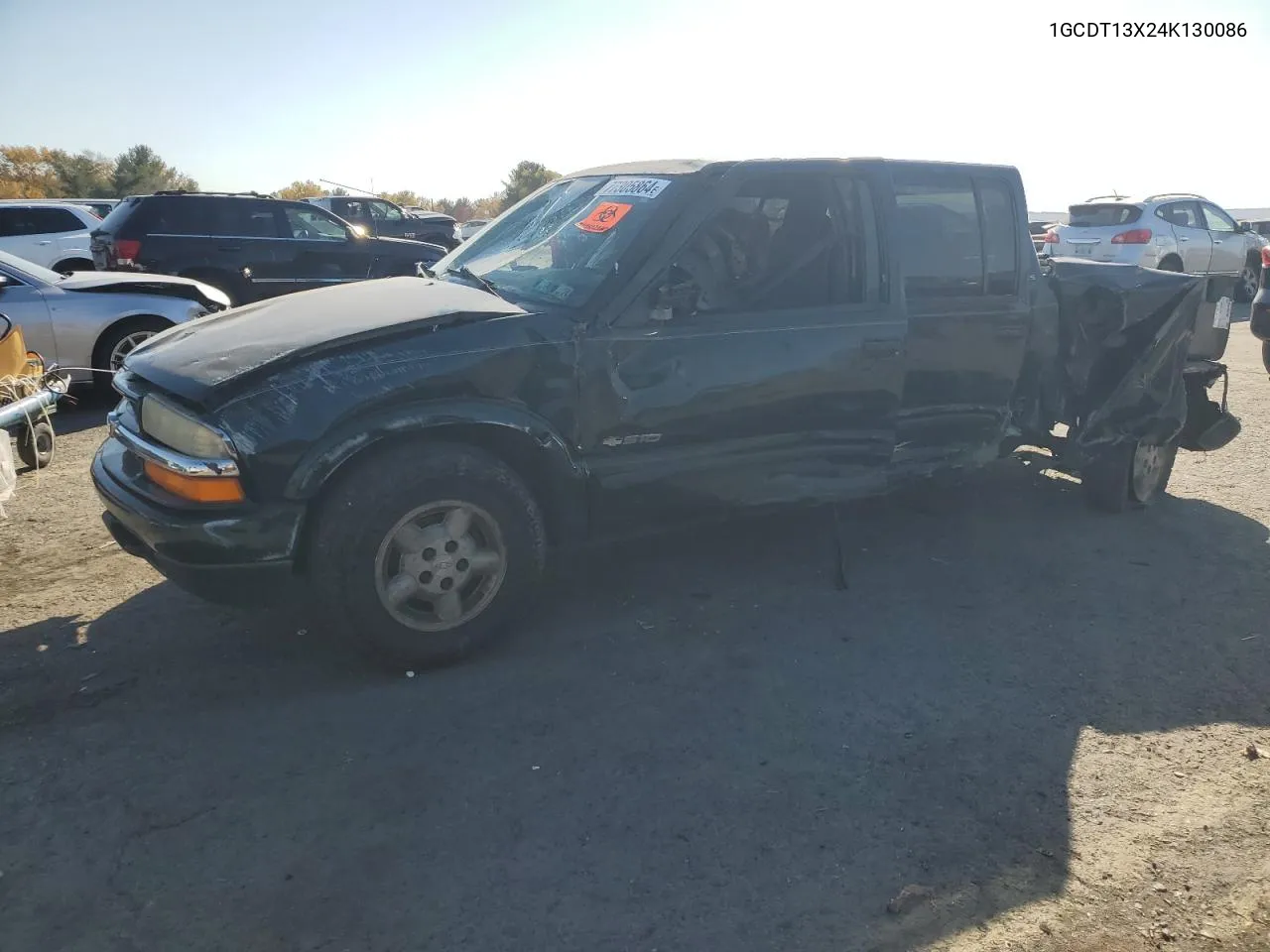 2004 Chevrolet S Truck S10 VIN: 1GCDT13X24K130086 Lot: 77305864