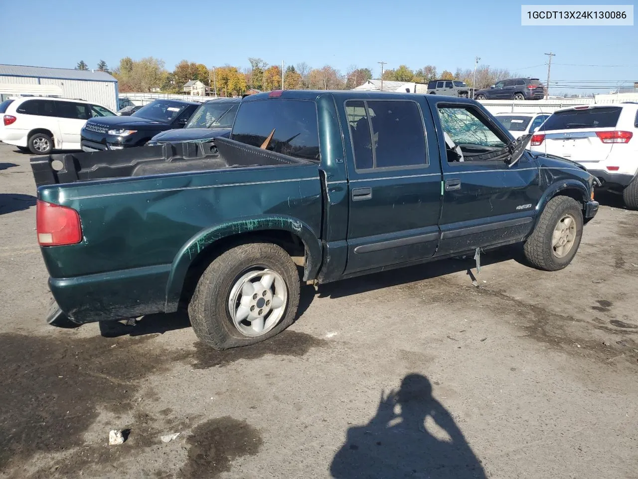 2004 Chevrolet S Truck S10 VIN: 1GCDT13X24K130086 Lot: 77305864