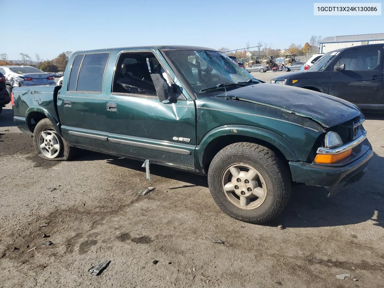 2004 Chevrolet S Truck S10 VIN: 1GCDT13X24K130086 Lot: 77305864