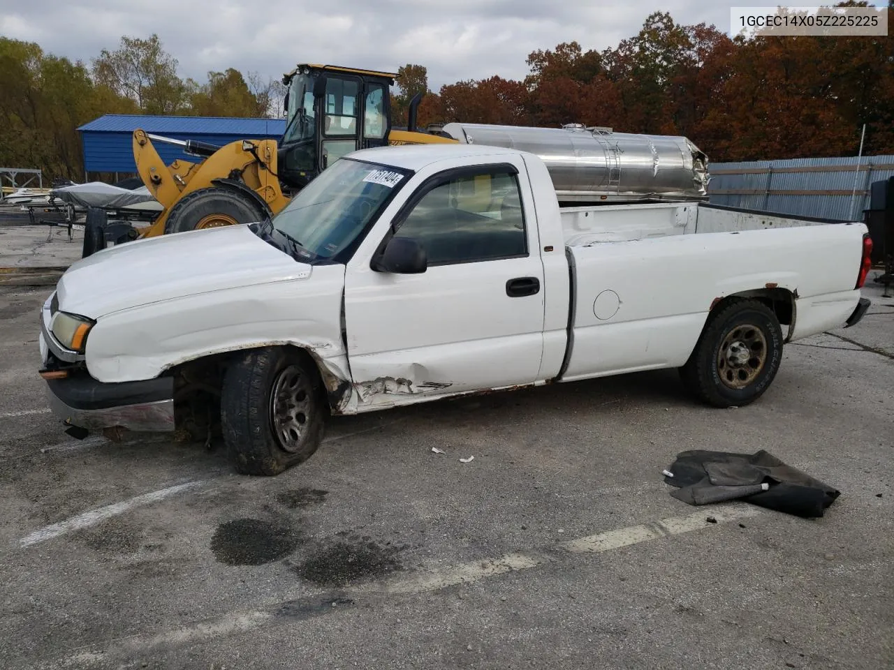 2005 Chevrolet Silverado C1500 VIN: 1GCEC14X05Z225225 Lot: 77517404