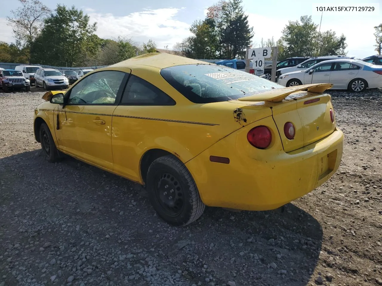 2007 Chevrolet Cobalt Ls VIN: 1G1AK15FX77129729 Lot: 72490174