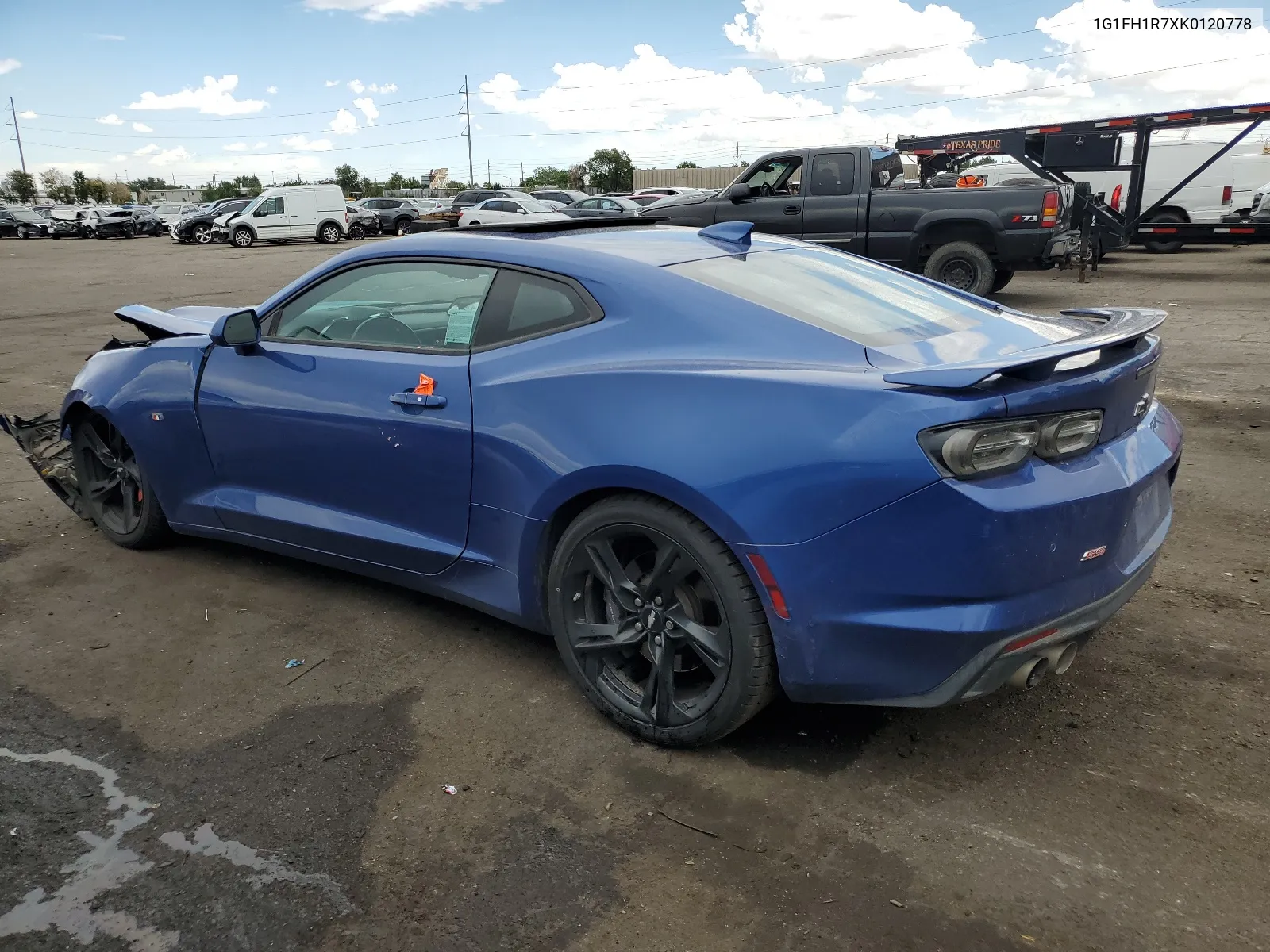 2019 Chevrolet Camaro Ss VIN: 1G1FH1R7XK0120778 Lot: 67420234