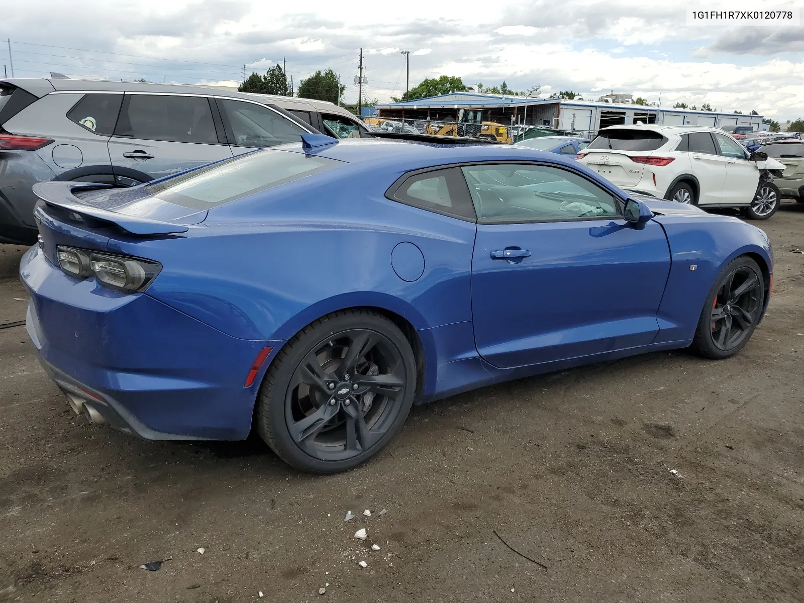 2019 Chevrolet Camaro Ss VIN: 1G1FH1R7XK0120778 Lot: 67420234