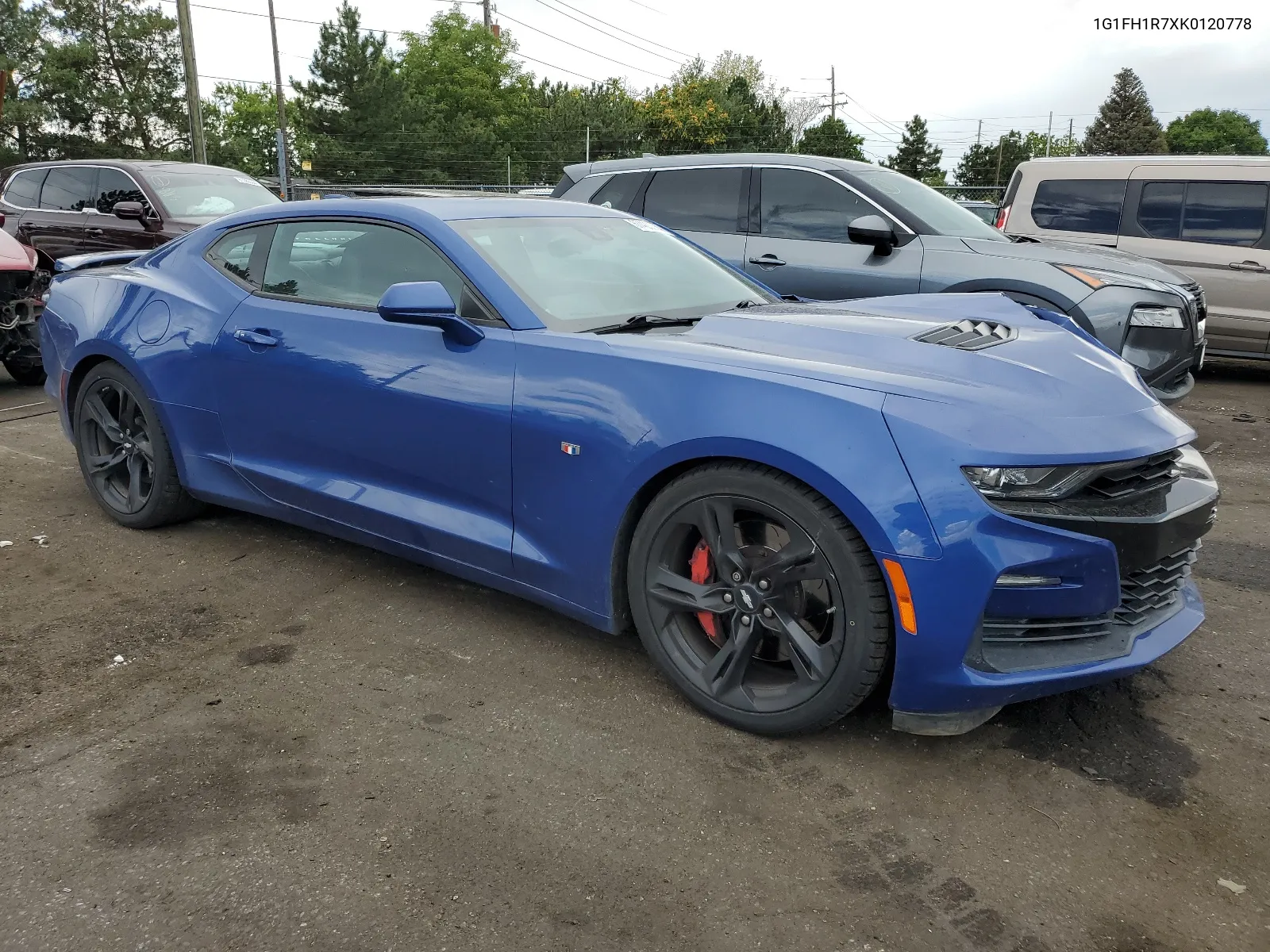 2019 Chevrolet Camaro Ss VIN: 1G1FH1R7XK0120778 Lot: 67420234