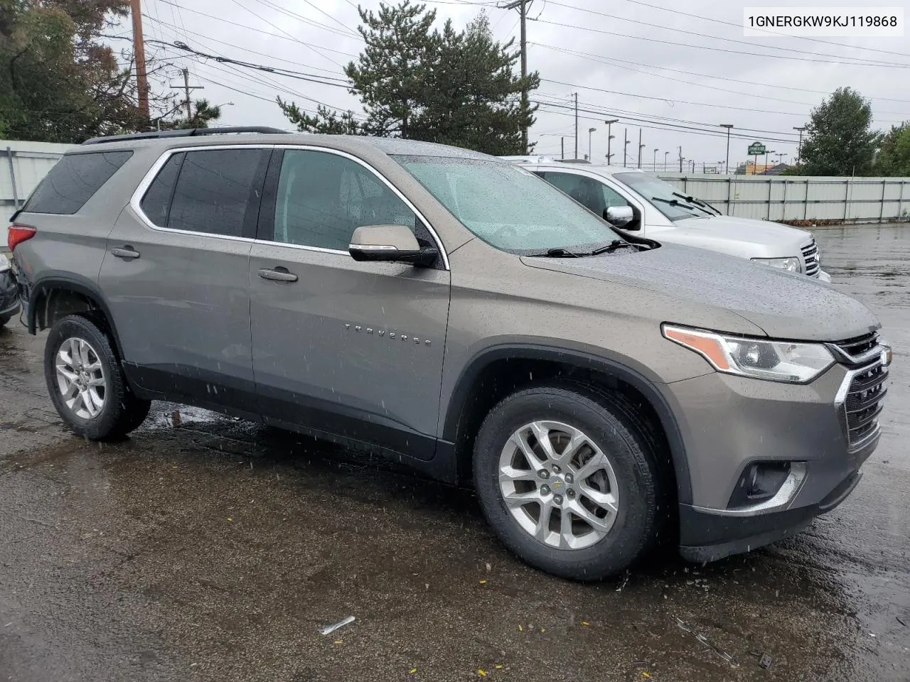 2019 Chevrolet Traverse Lt VIN: 1GNERGKW9KJ119868 Lot: 73533804