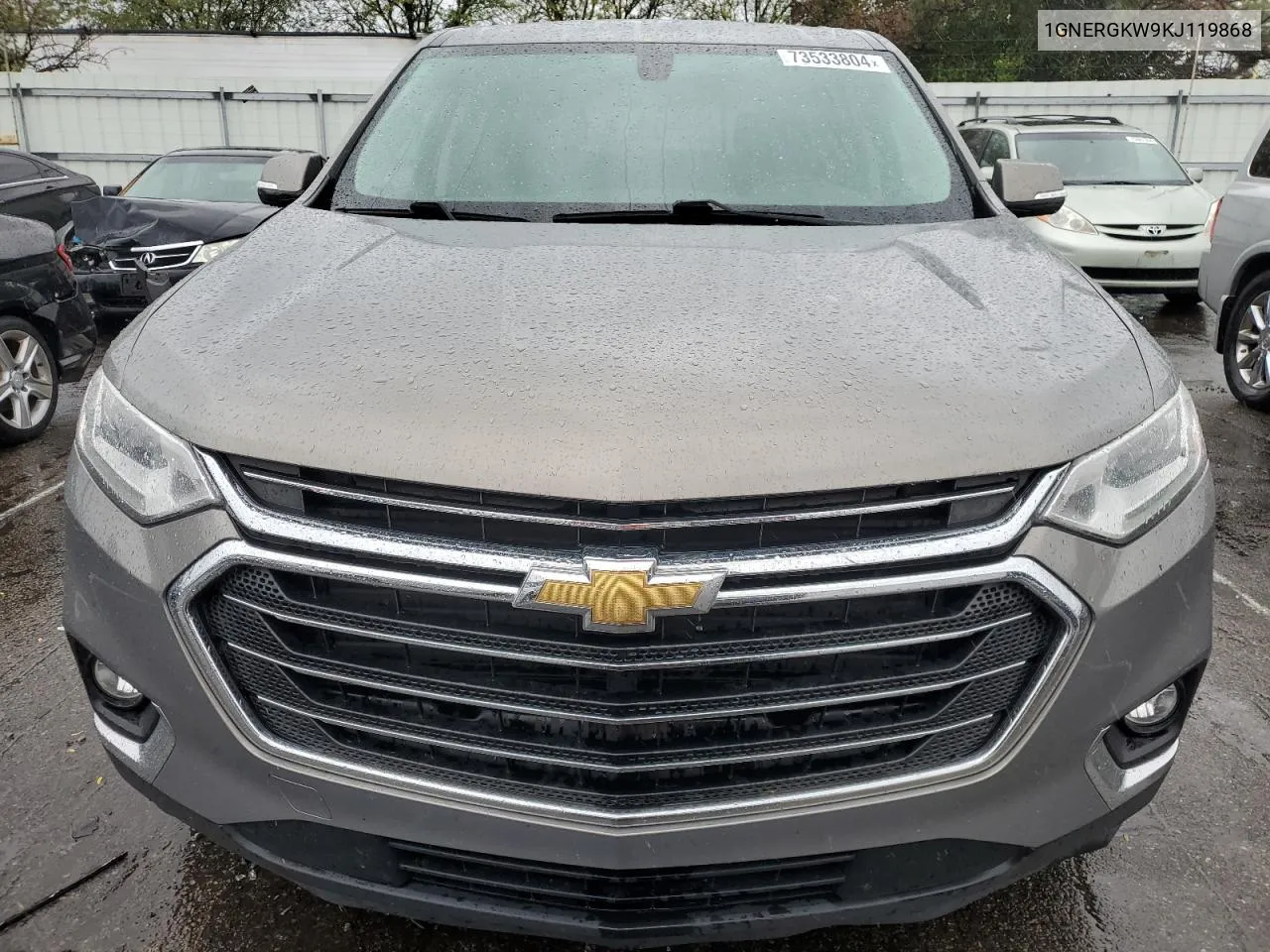 2019 Chevrolet Traverse Lt VIN: 1GNERGKW9KJ119868 Lot: 73533804